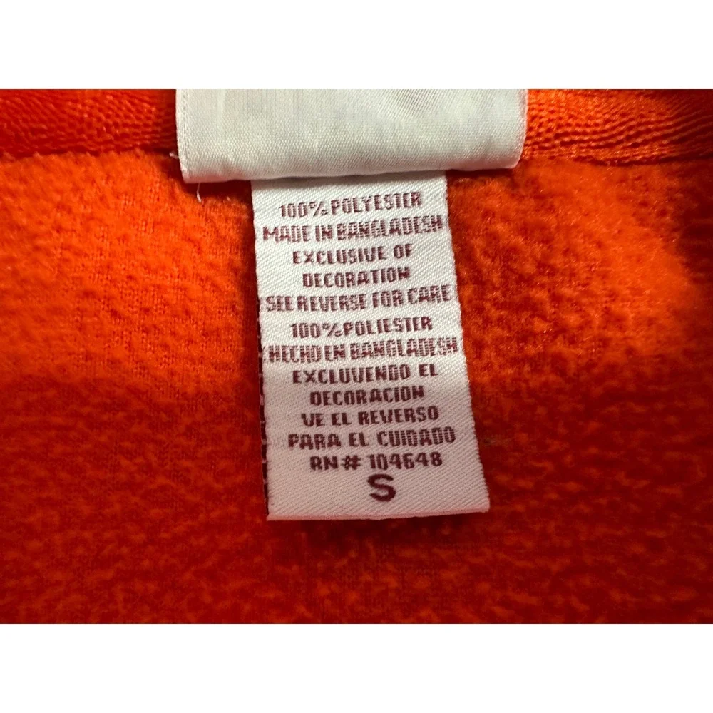 Florida Gators NCAA Red Oak‎ Sm Sportswear Orange Fleece 1/4 Zip Pullover Jacket